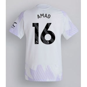 Fotbalové Dres Manchester United Amad Diallo #16 Venkovní Oblečení 2025-26 Krátký Rukáv